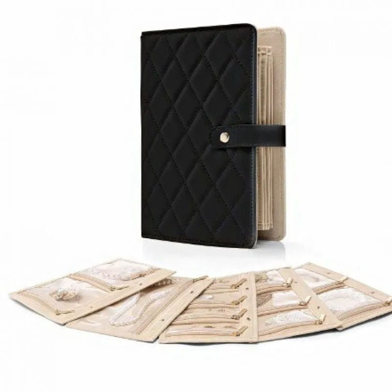 Schmuck-Organizer im Buchformat – Bild 3 | LuxeStyle