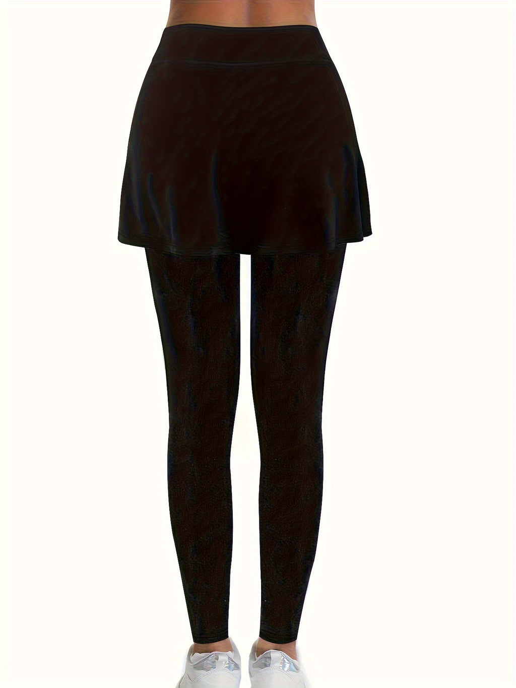 High Waist Skirted Leggings 2-in-1