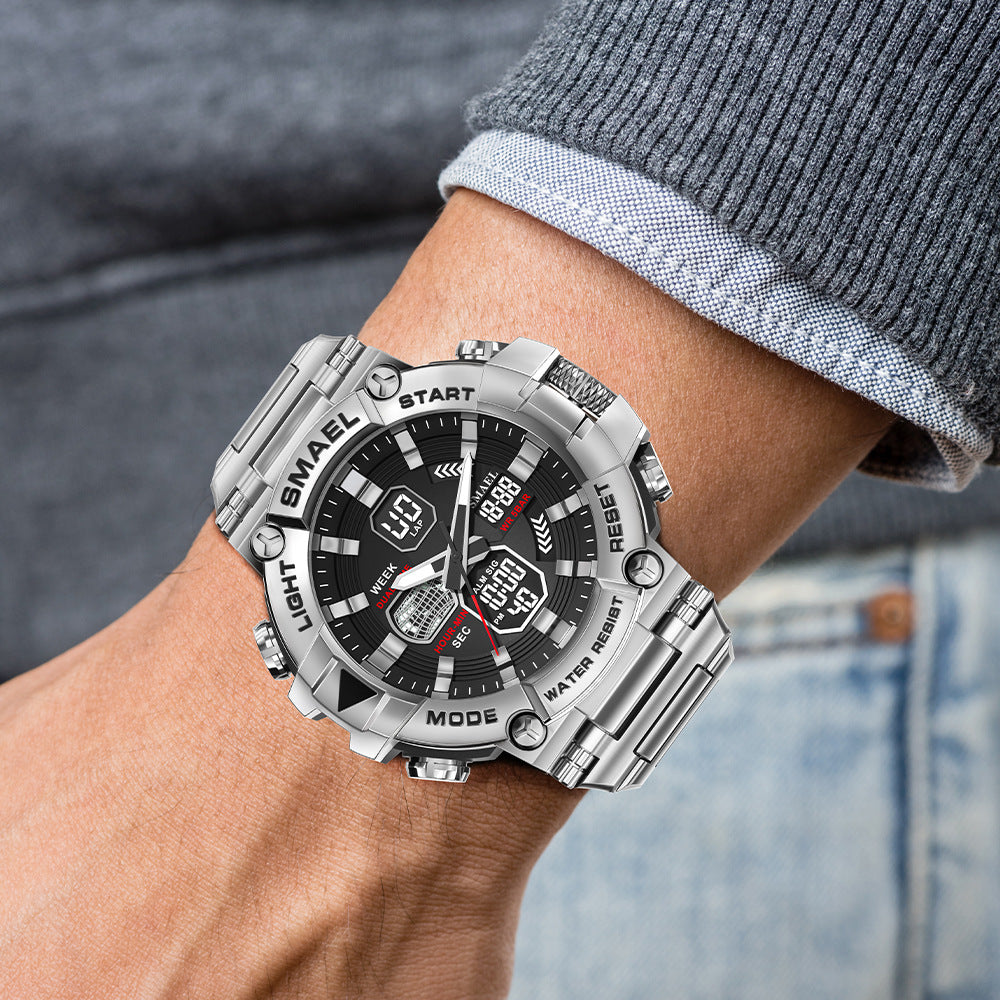 Herrenuhr mit Leuchtfunktion