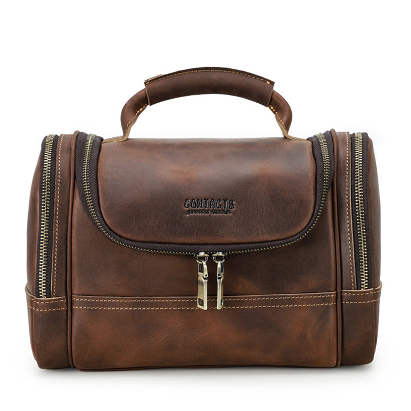 Cowhide Trainingstasche mit Polyesterfutter | LuxeStyle