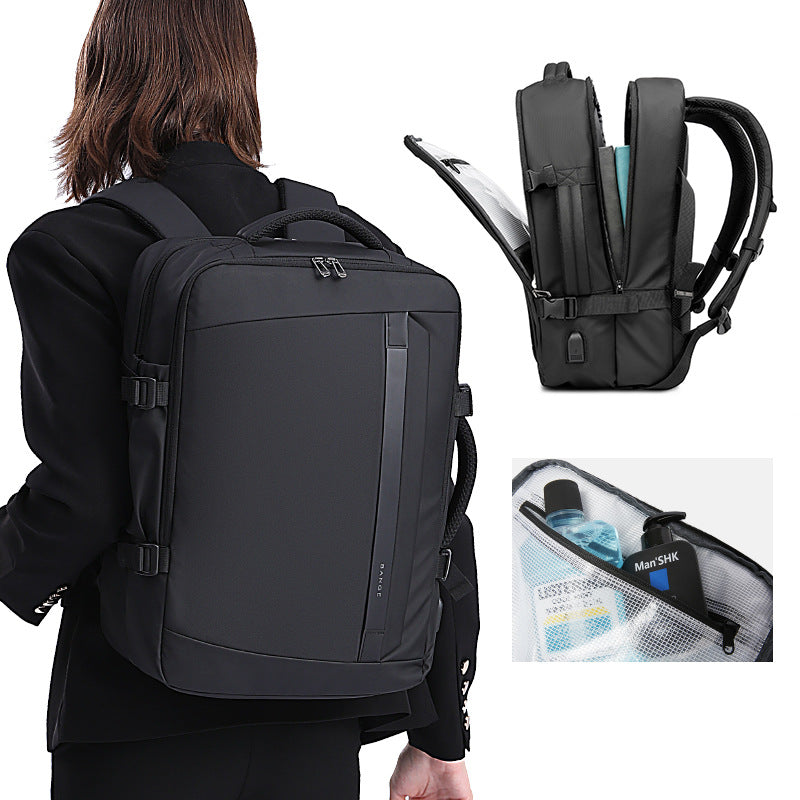 Grosser Business-Reiserucksack für Herren – Bild 9 | LuxeStyle