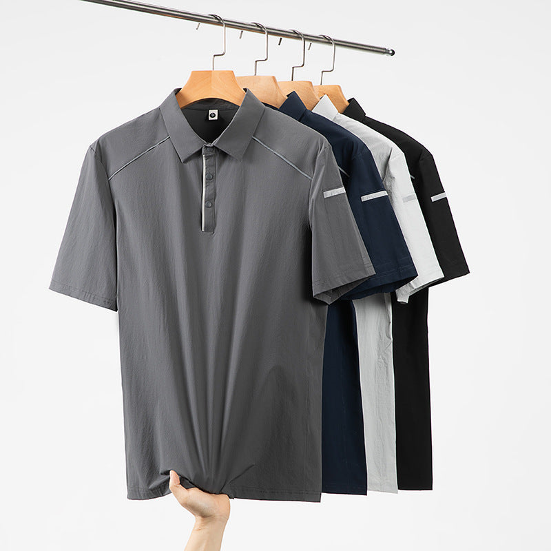 Polo-Shirt Kurzarm Atmungsaktiv – Bild 5 | LuxeStyle