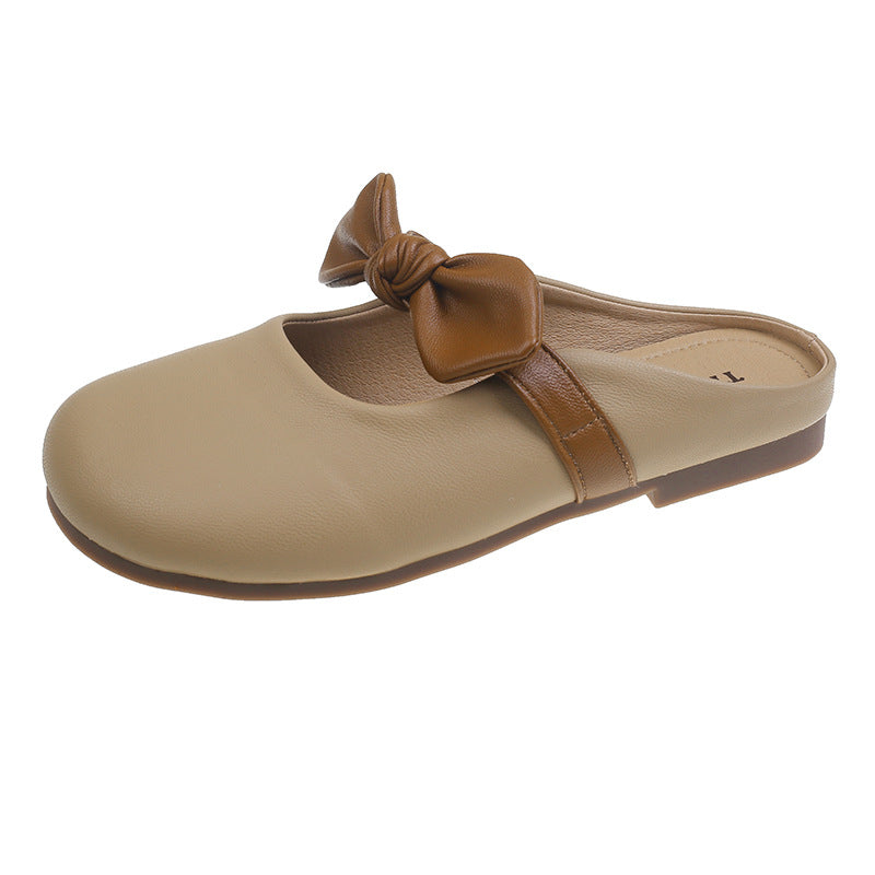 Französische Slip-on Pantoletten mit Schleife – Bild 2 | LuxeStyle