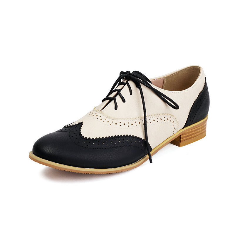 Oxford-Mules im Retro-Look für Damen