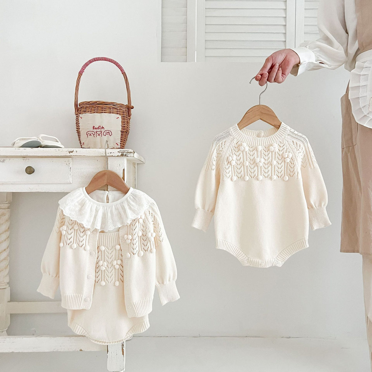 Baby Mädchen Pullover-Set – Bild 7 | LuxeStyle