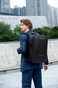 Erweiterbare Reisetasche mit Kompression