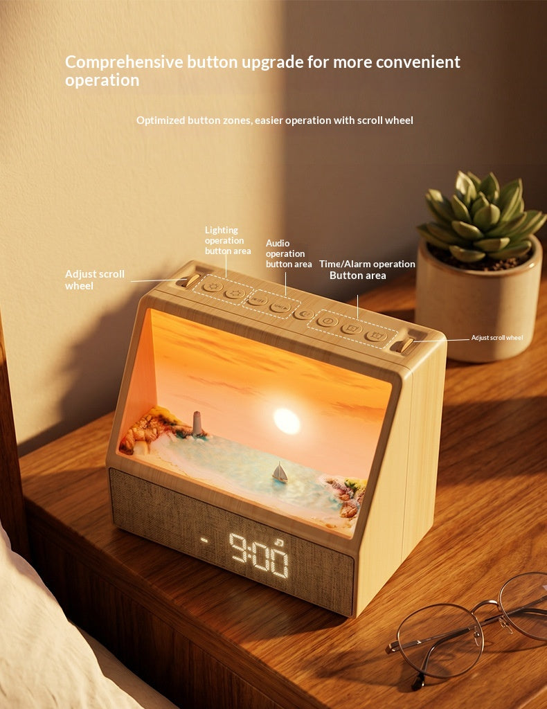 Sonnenaufgangs‑Wecker mit Bluetooth‑So – Bild 6 | LuxeStyle