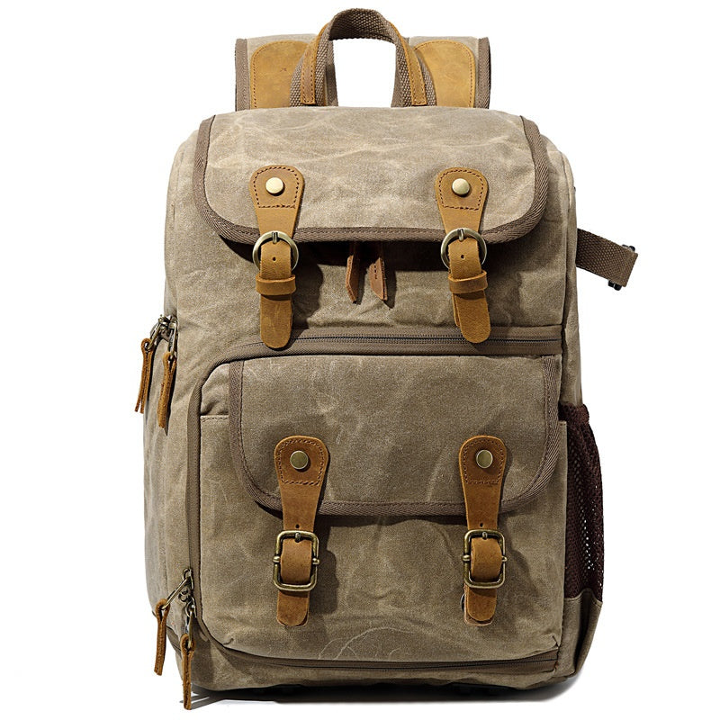Kalier Fotorucksack – wasserdichtes Canvas – Bild 3 | LuxeStyle