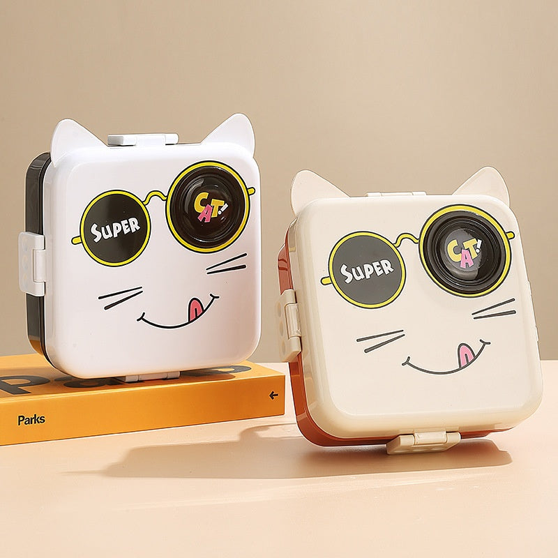 Bento Box Edelstahl 3 Fächer für Kinder