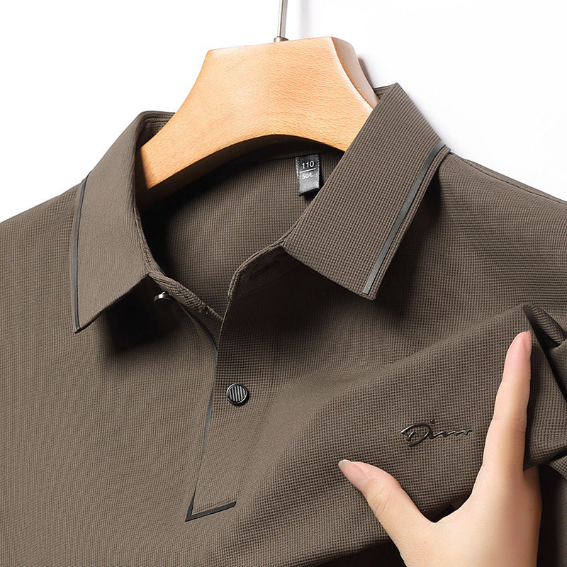 Herren-Pullover Frühling/Herbst Einheitsfarben Business-Casual