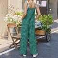 Jumpsuit mit Blumenprint und weitem Bein