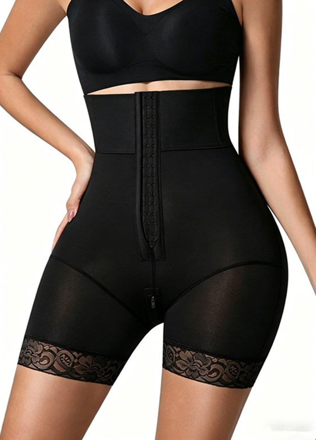 High-Waist Shaping Shorts für Damen – Ansicht 2