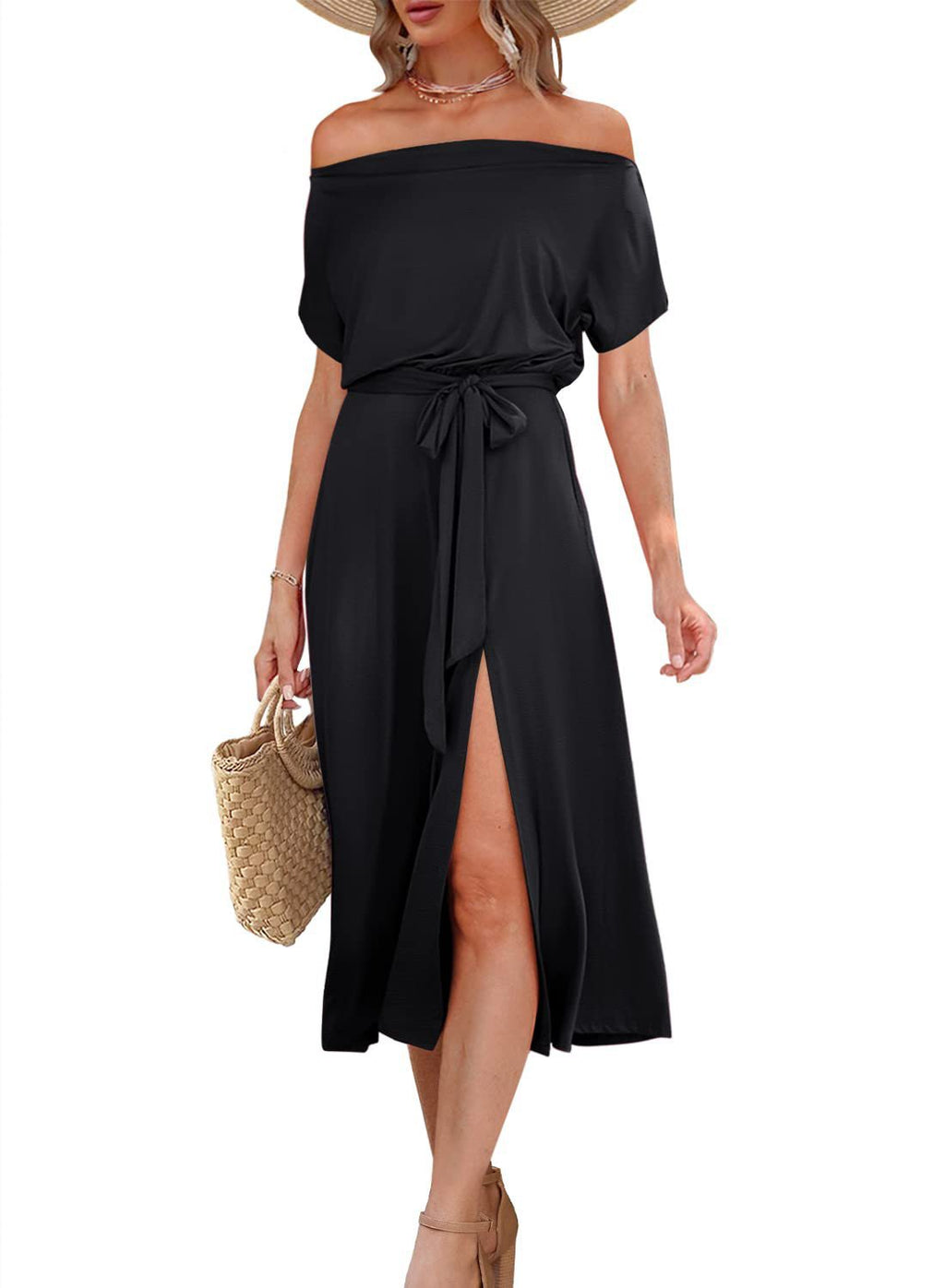 Elegantes Off-Shoulder Sommerkleid – Bild 5 | LuxeStyle