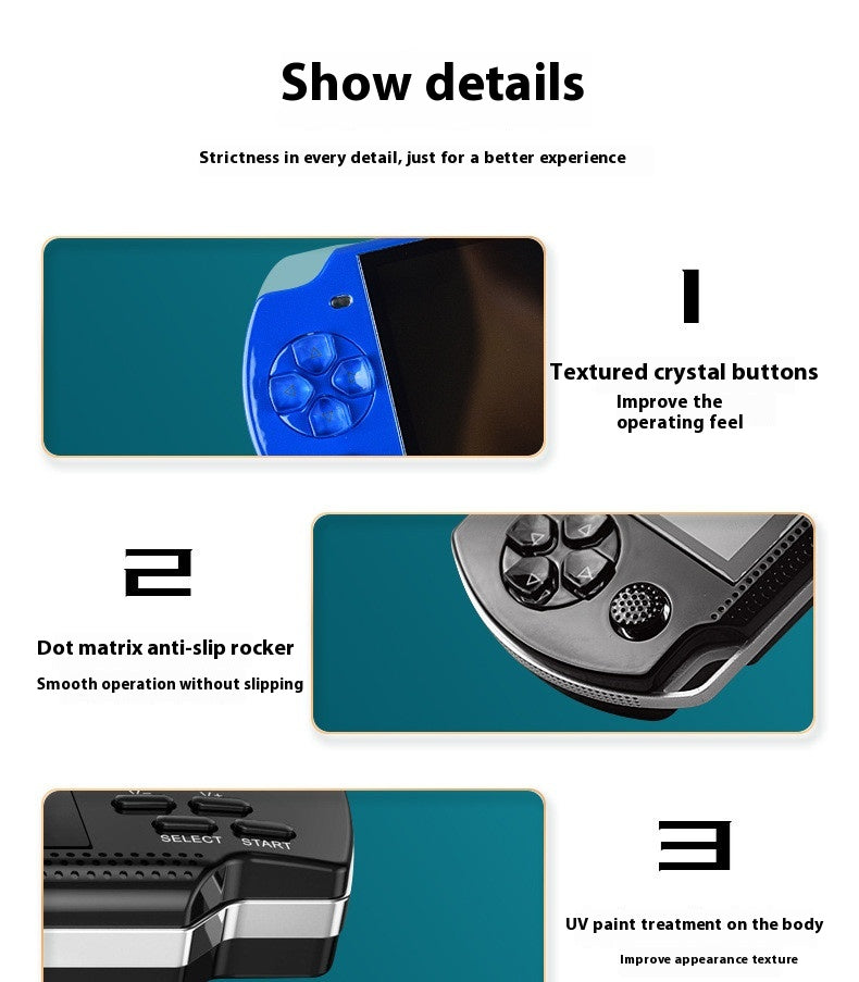Retro Handheld Arcade Konsole – Ansicht 5