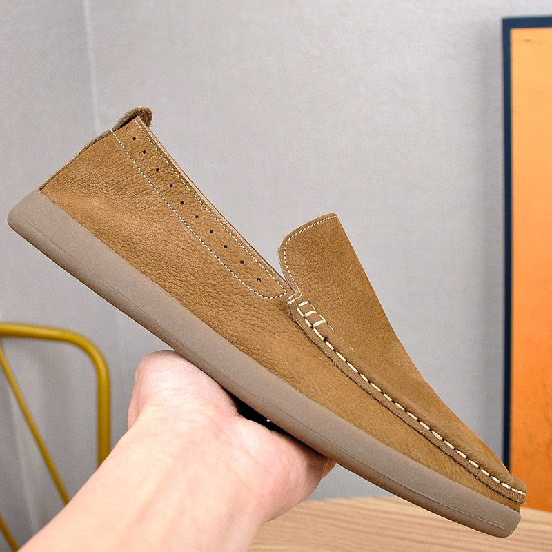 Herren Casual Lederschuhe Atmungsaktiv