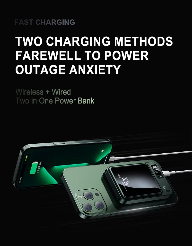 Magnetische Wireless Powerbank 10.000 mAh