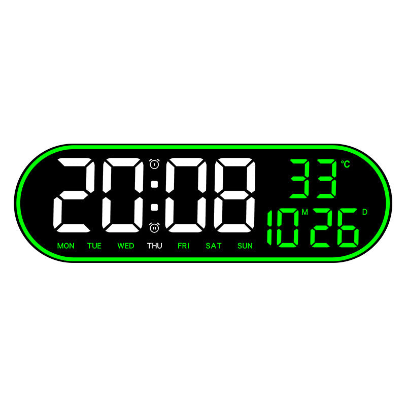Multifunktionale digitale Wanduhr
