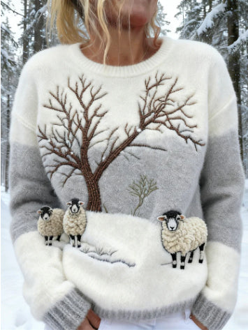 Damen Flanell-Kapuzenpullover für Herbst und Winter – Bild 9 | LuxeStyle