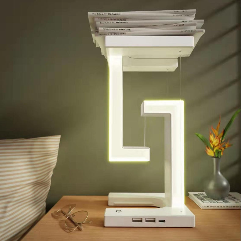 Kabellose Ladetischlampe mit Magnetfliegentechnik