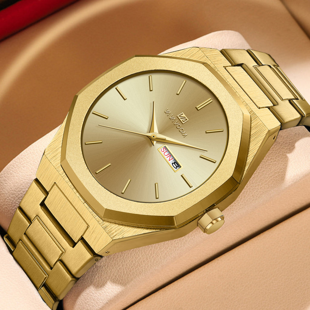 Herrenuhr Stahlkette Business Casual