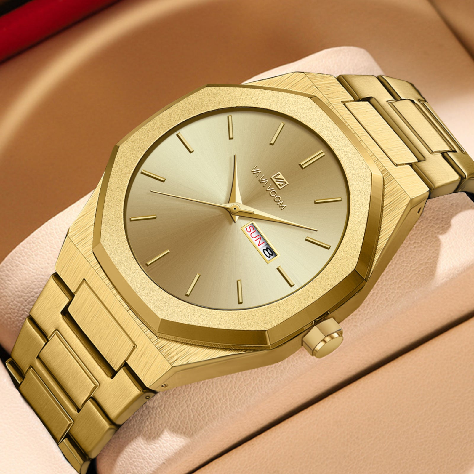 Herrenuhr Stahlkette Business Casual