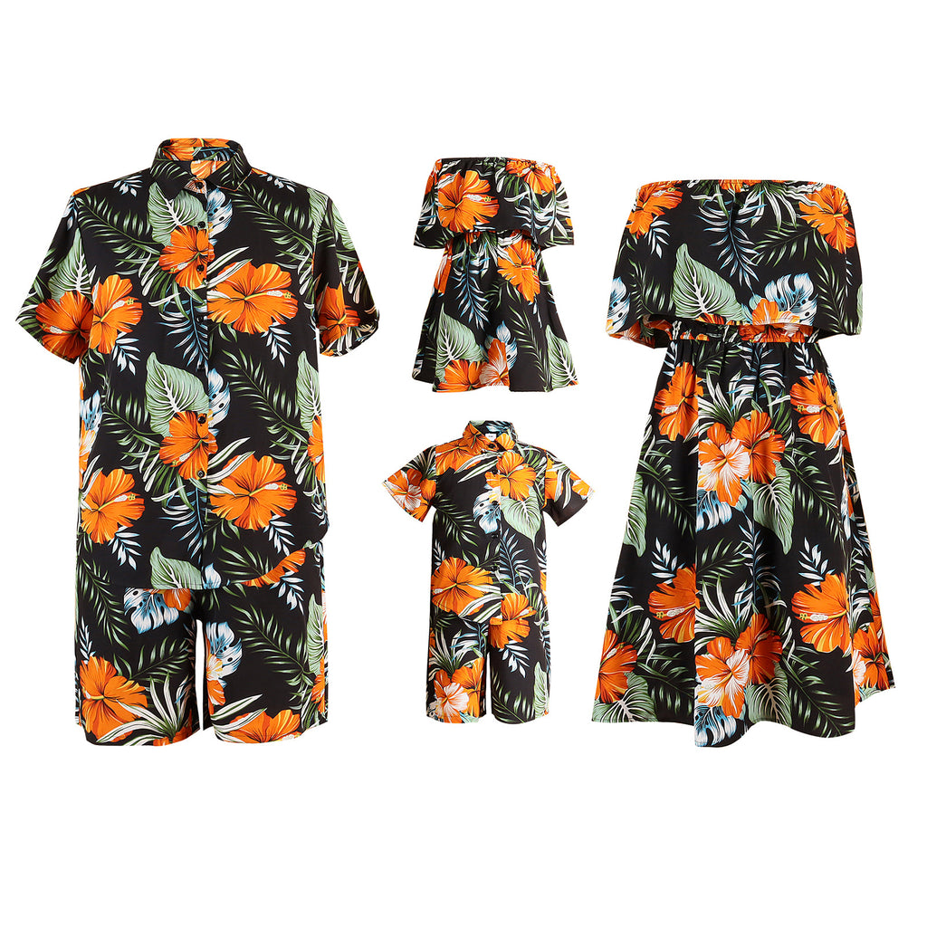 Hawaii Familien-Look für 4 Personen