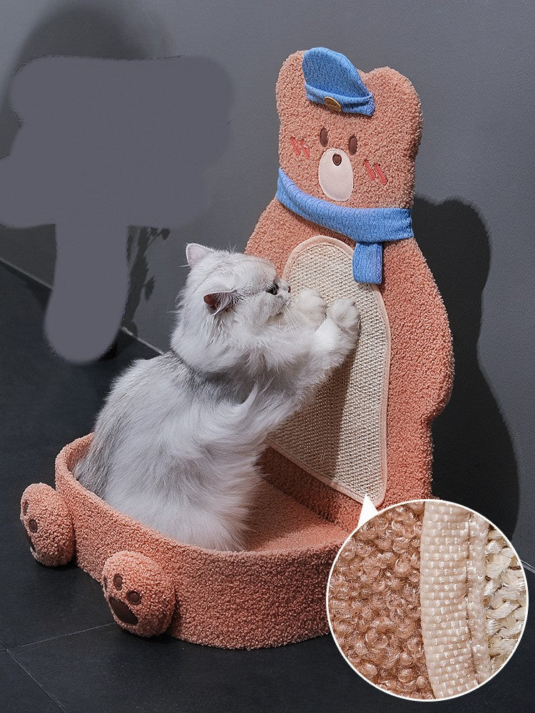 Katzenbaum mit Kratzbrett und Liegefläche