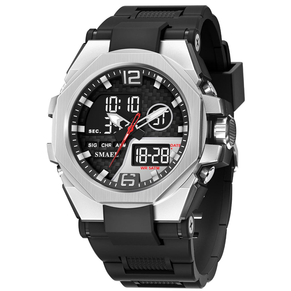 Taktische Sportuhr mit Dual-Display – Ansicht 4