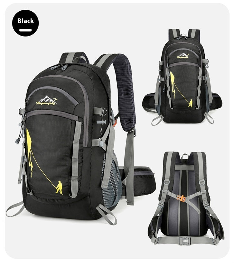 Nylon Outdoor Rucksack 36-55L – wasserdicht, atmungsaktiv – Bild 8 | LuxeStyle