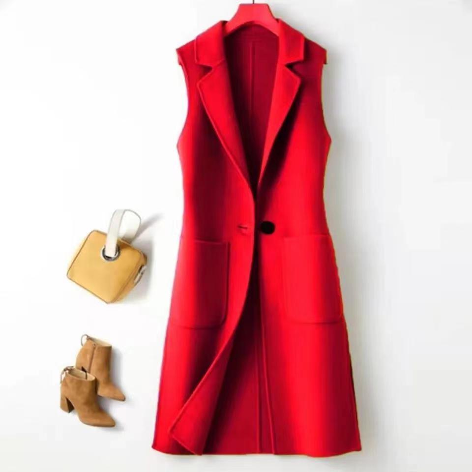 Eleganter Damen-Cardigan ohne Ärmel
