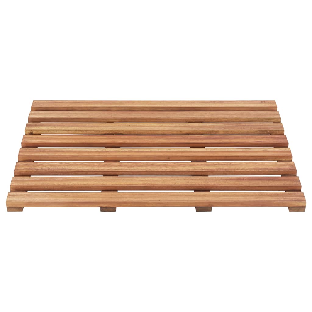 2er-Set Badematten aus Akazienholz