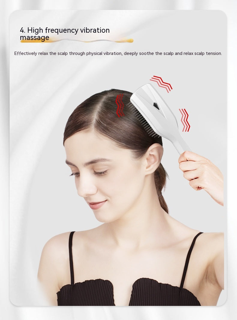 Rotlicht Vibrations-Massagekamm für vitales Haar