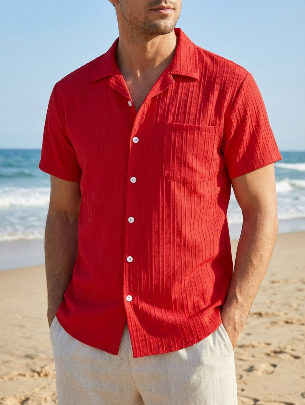 Sommer-Shirt mit Streifenmuster