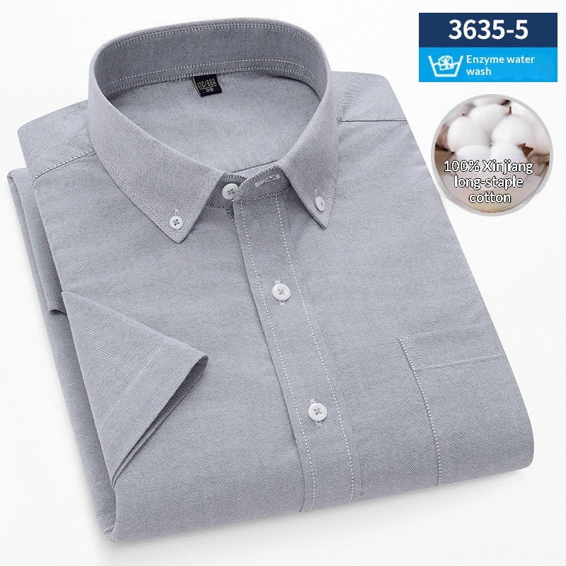 Herren Baumwollhemd mit Karomuster – Bild 2 | LuxeStyle