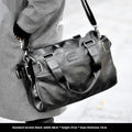 Leder Schultertasche für Herren