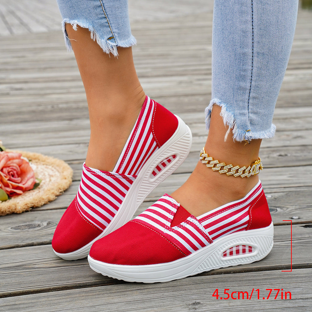 Gestreifte Sneaker
