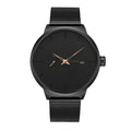 Herren- Quarzuhr mit Milanaise-Armband
