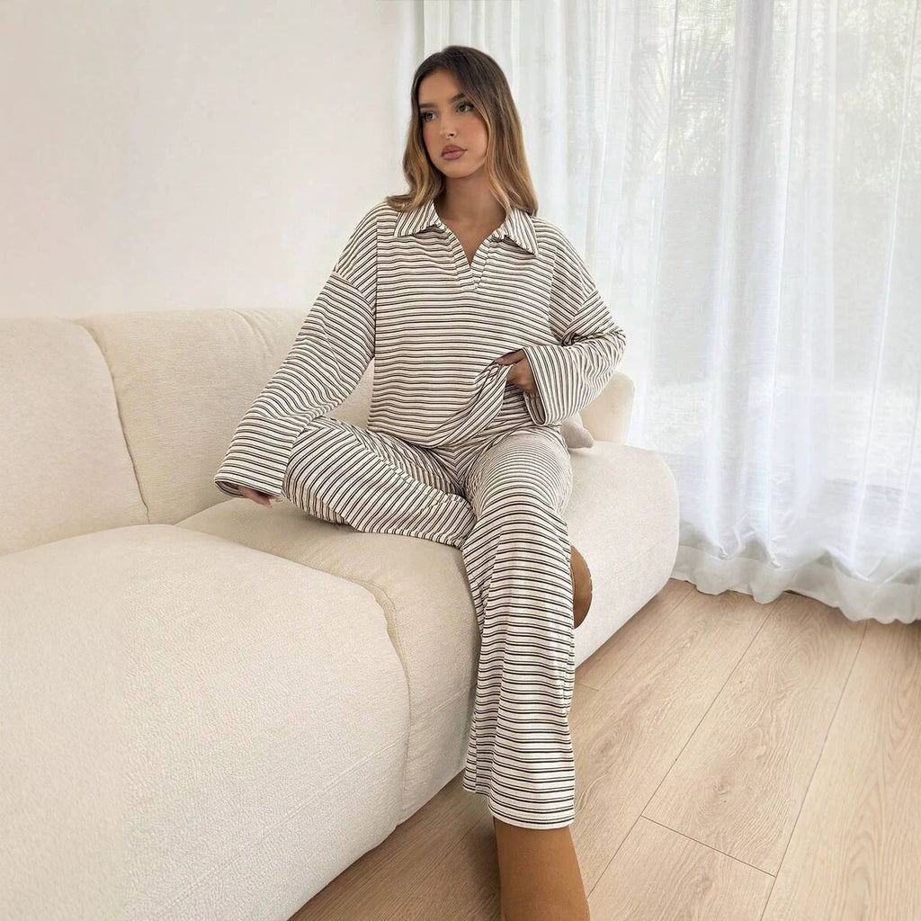 Pullover und weite Hose im Set