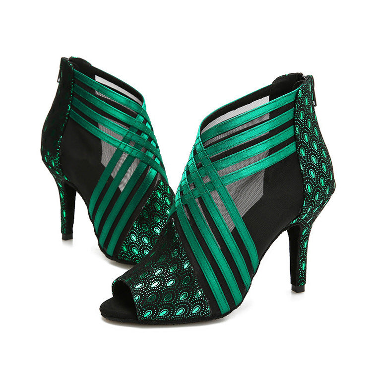 Jazz Stiefel mit Stilettoabsatz – Bild 5 | LuxeStyle