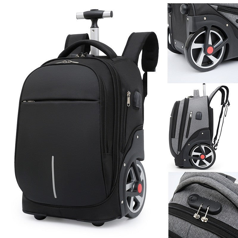 Trolley Rucksack für Schüler, gross
