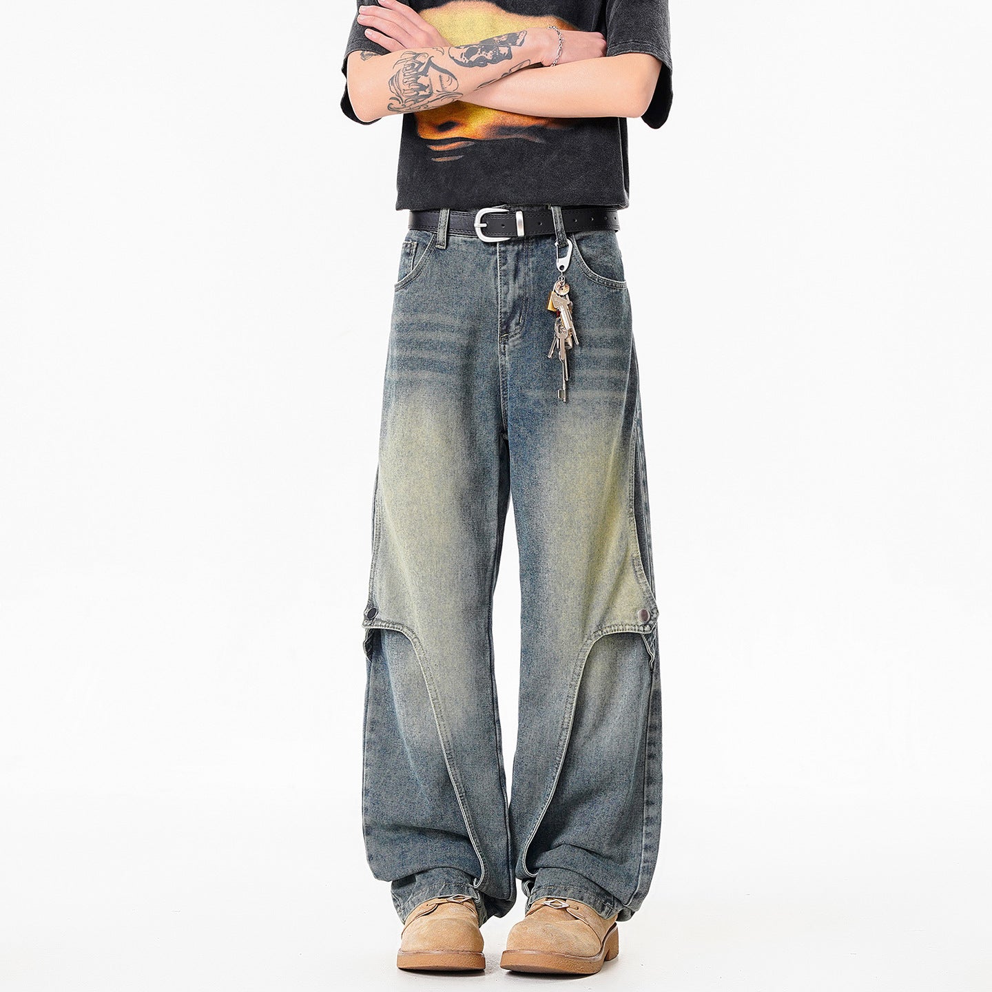 Herren American-Style Gradient Jeans
