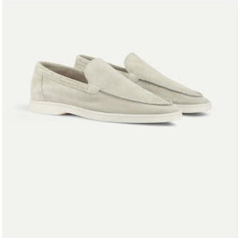 Himmelblaue Suedesneaker – Bild 9 | LuxeStyle