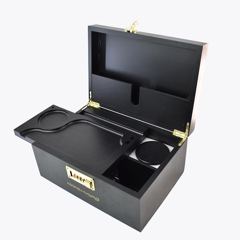 Holz-Aufbewahrungsbox mit Klappdeckel – Bild 6 | LuxeStyle