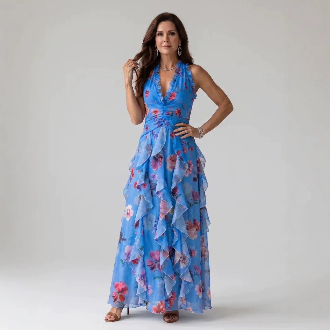 Asymmetrisches Kleid