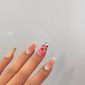 Zebra Lilie Handgeschnitztes Nageldesign – Bild 1 | LuxeStyle