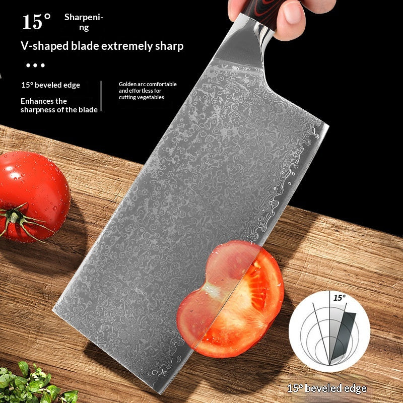 Damast Küchenmesser-Set – Ansicht 3