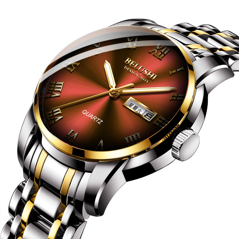 Armbanduhr mit Quarzwerk, 30 m wasserdicht | LuxeStyle