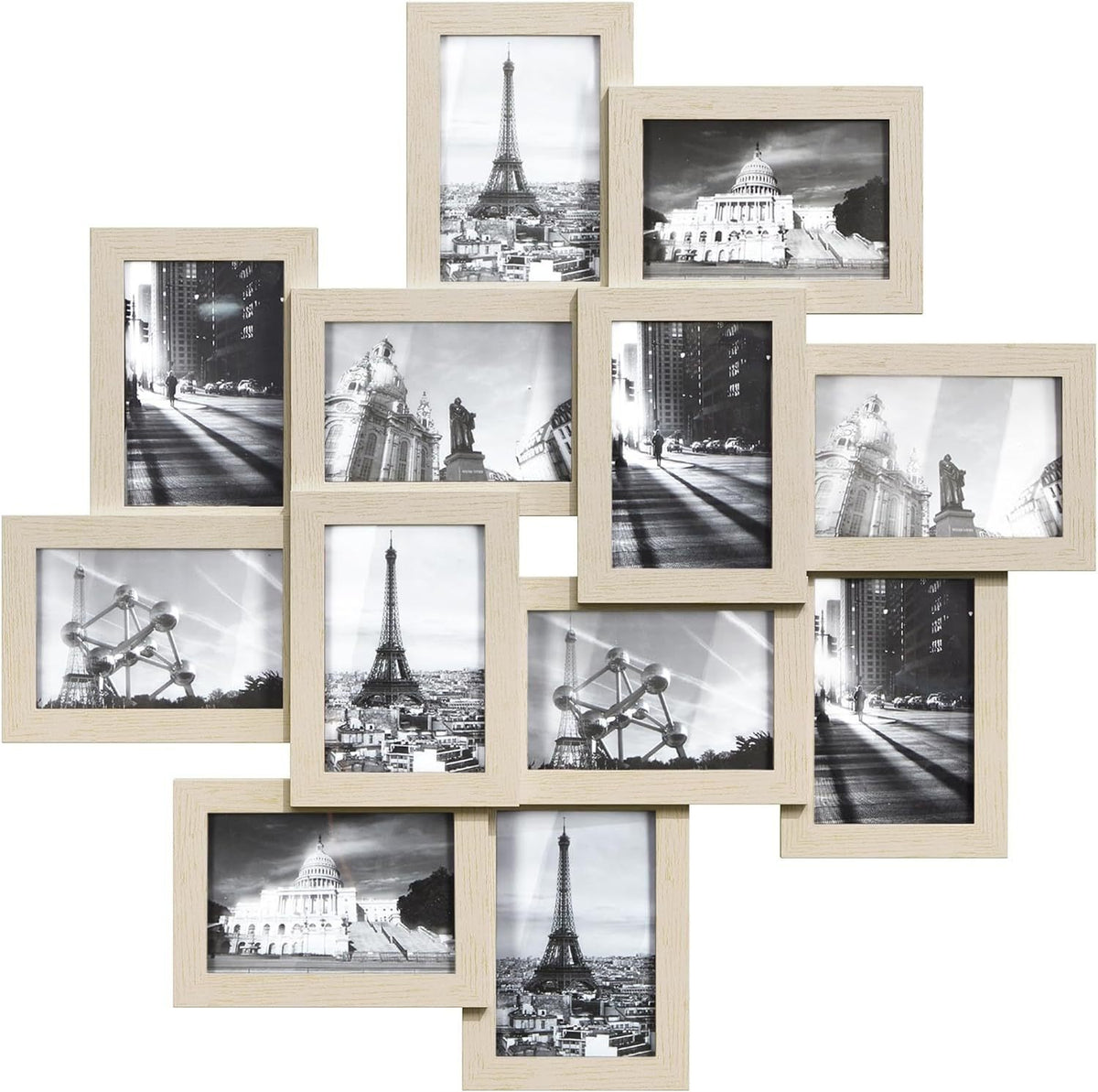 Fotorahmen zum Aufkleben – 4er-Set | LuxeStyle