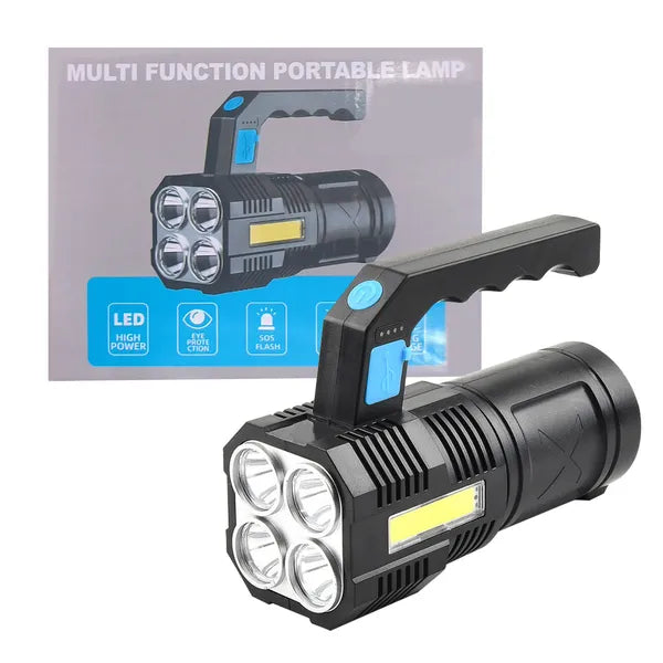 Superheller LED Handscheinwerfer mit USB-Ladefunktion
