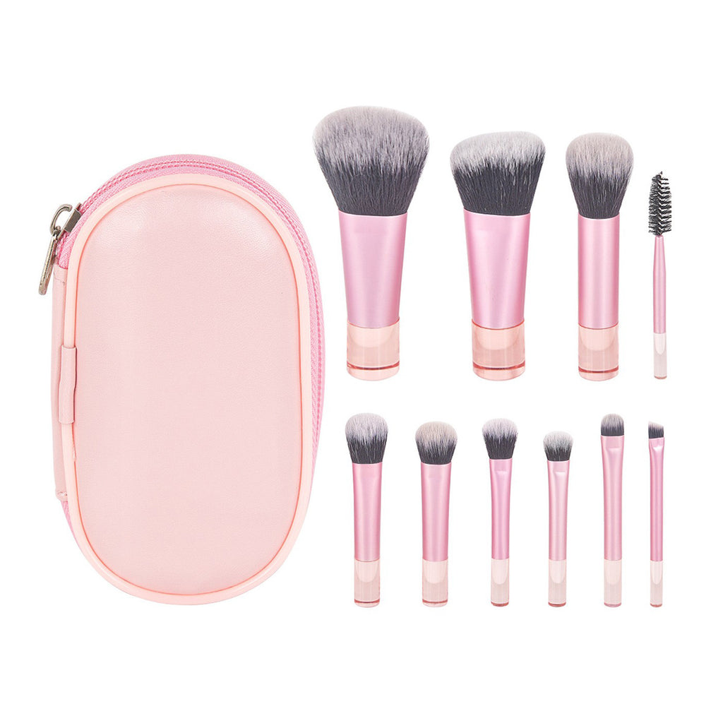 20-teiliges Make-up Pinselset Champagner
